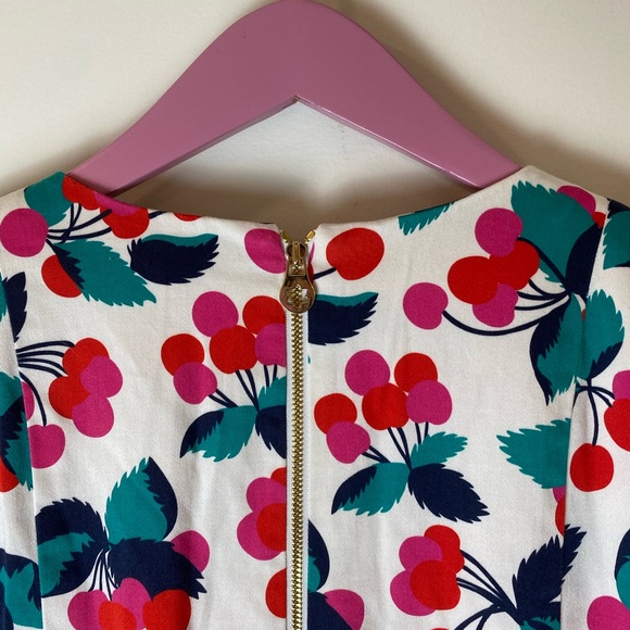 EEUC Draper James Cherry 🍒 Orchard Love Circle Dress - Picture 13 of 14